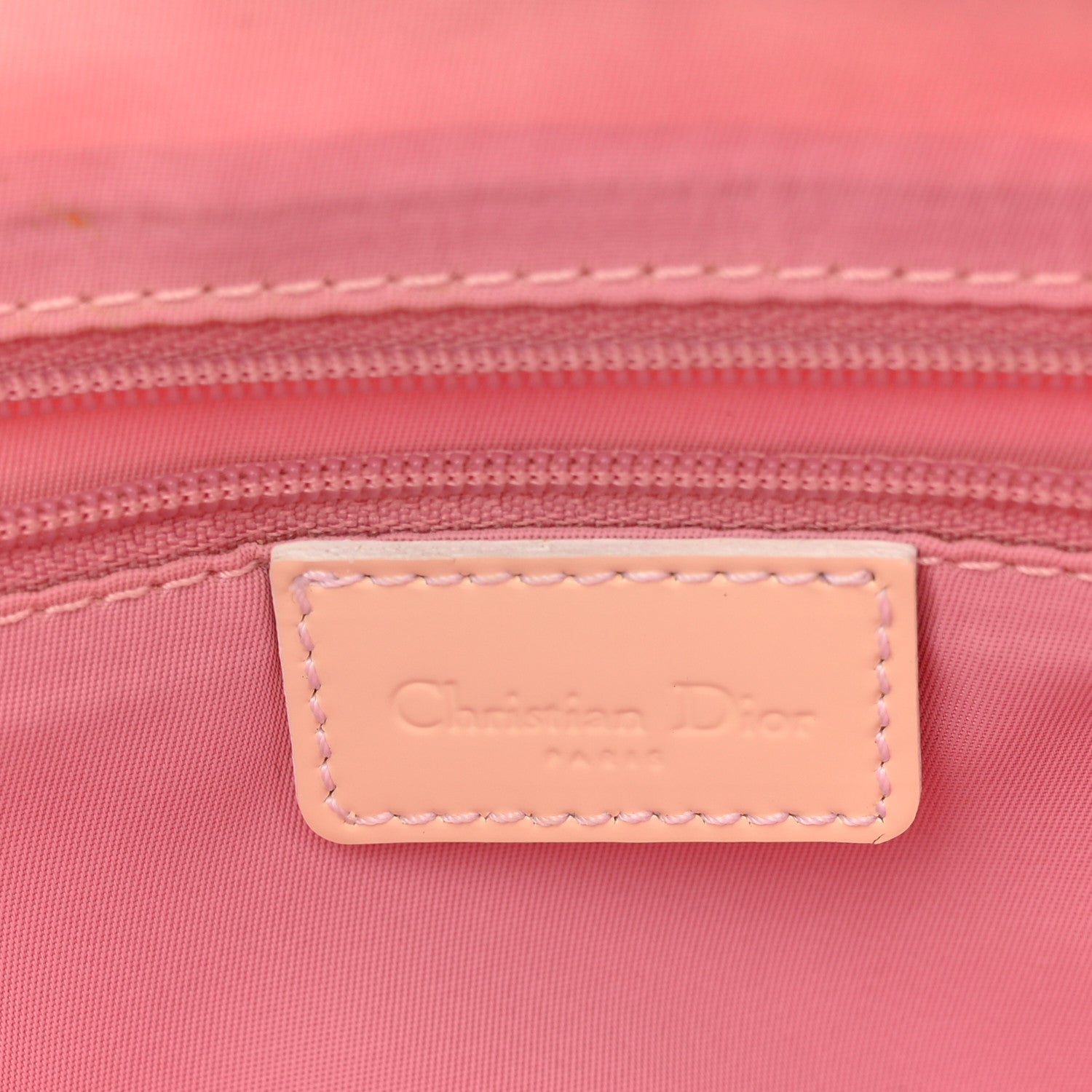 Christian Dior Monogram Girly Boston Pink