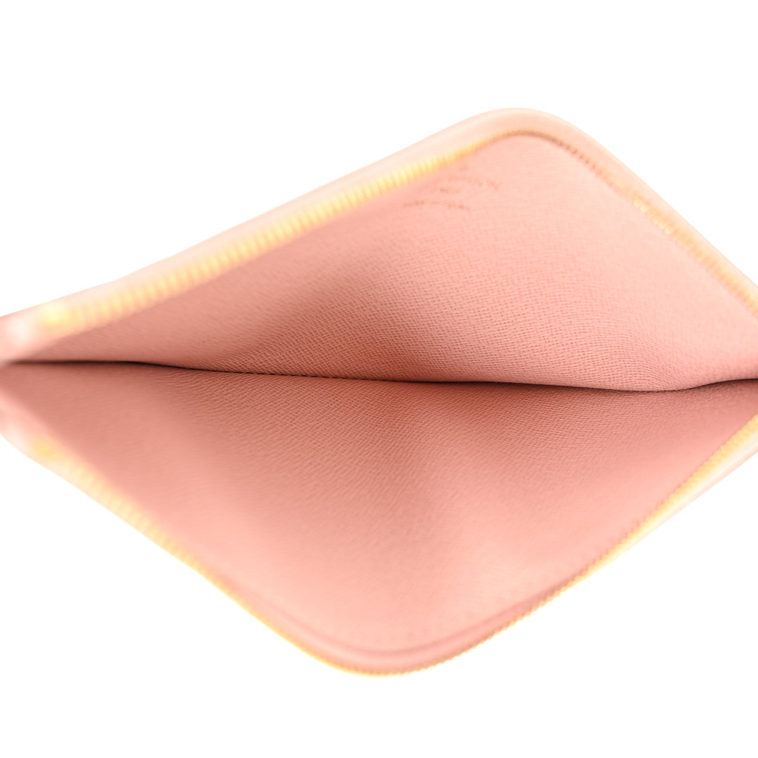 Louis Vuitton Damier Azur Slim Purse Rose Ballerine