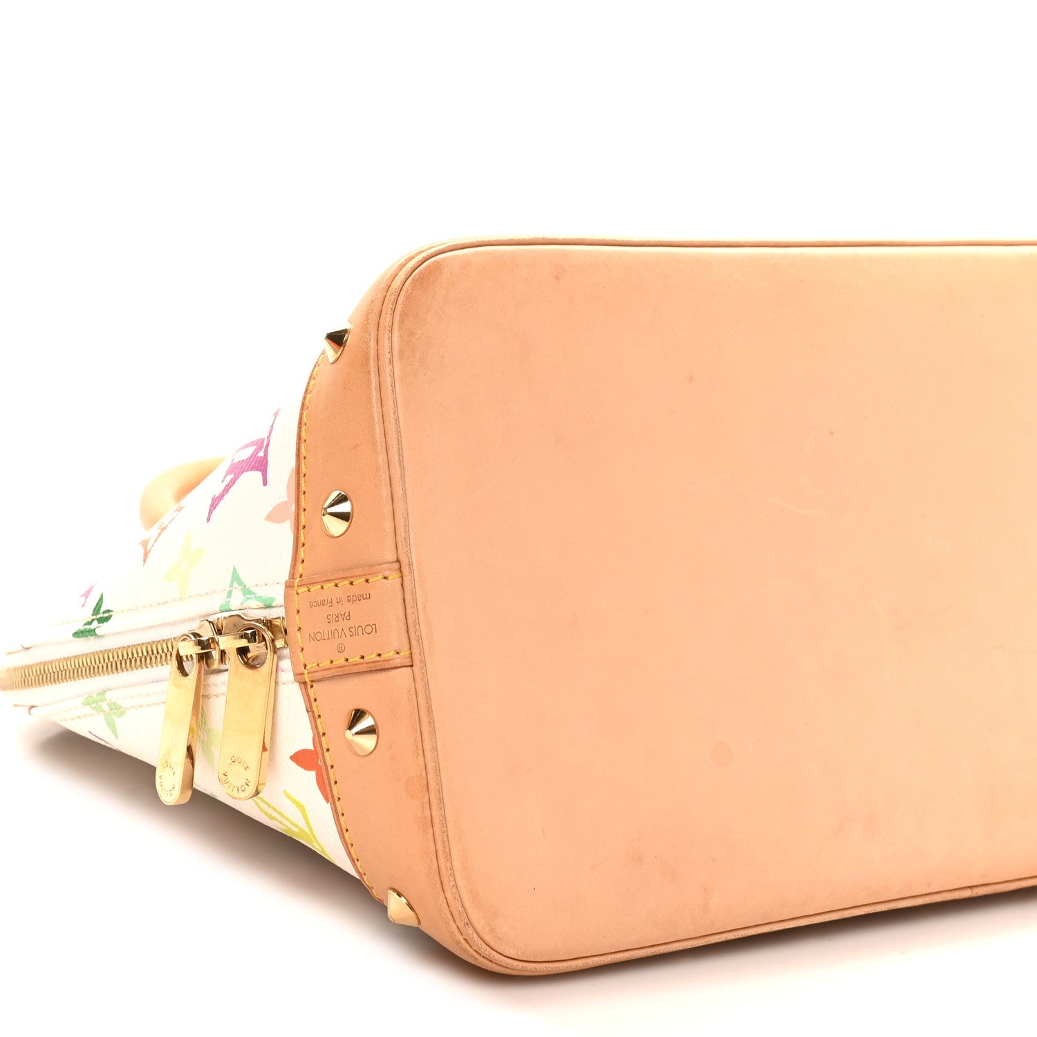 Louis Vuitton Monogram Multicolor Alma PM White