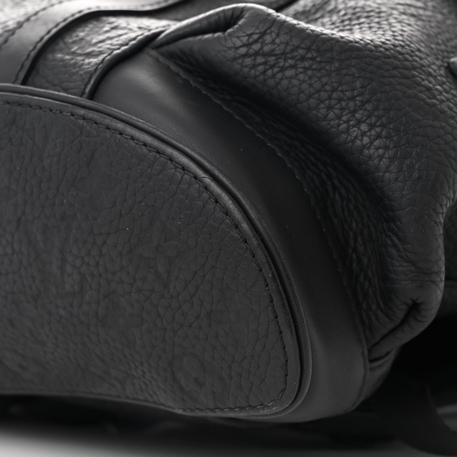 Louis Vuitton Taurillon Monogram Christopher PM Backpack Black