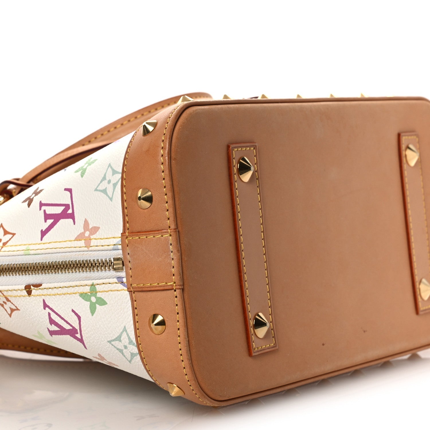 Louis Vuitton Monogram Multicolor Alma PM White