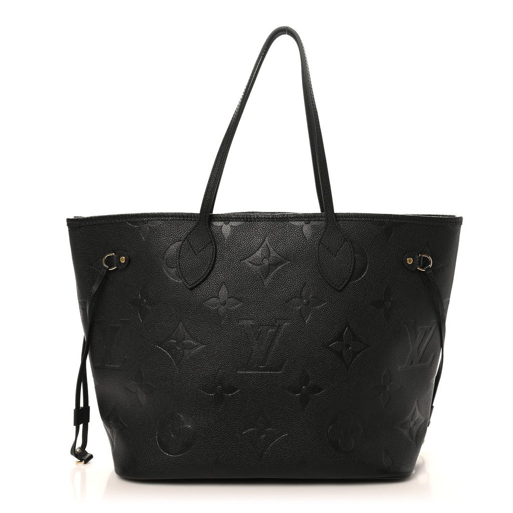 Louis Vuitton Empreinte Monogram Giant Neverfull MM Black