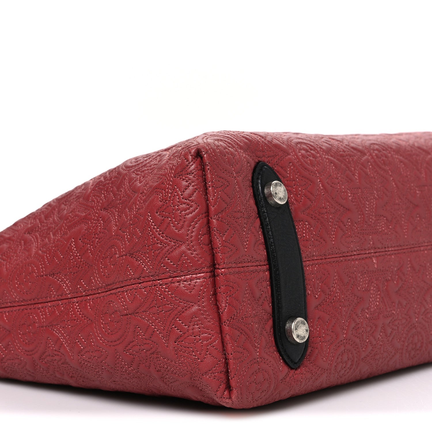 Louis Vuitton Monogram Lambskin Antheia Hobo PM Framboise