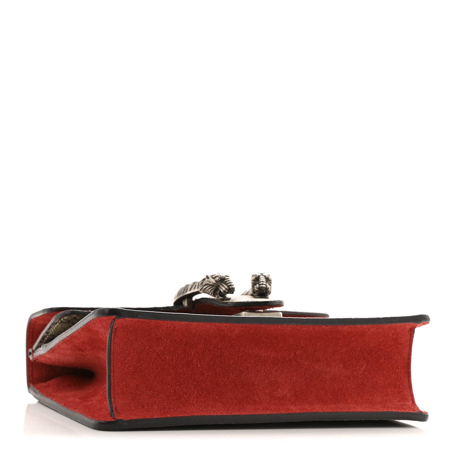 Gucci GG Supreme Monogram Mini Dionysus Shoulder Bag Hibiscus Red