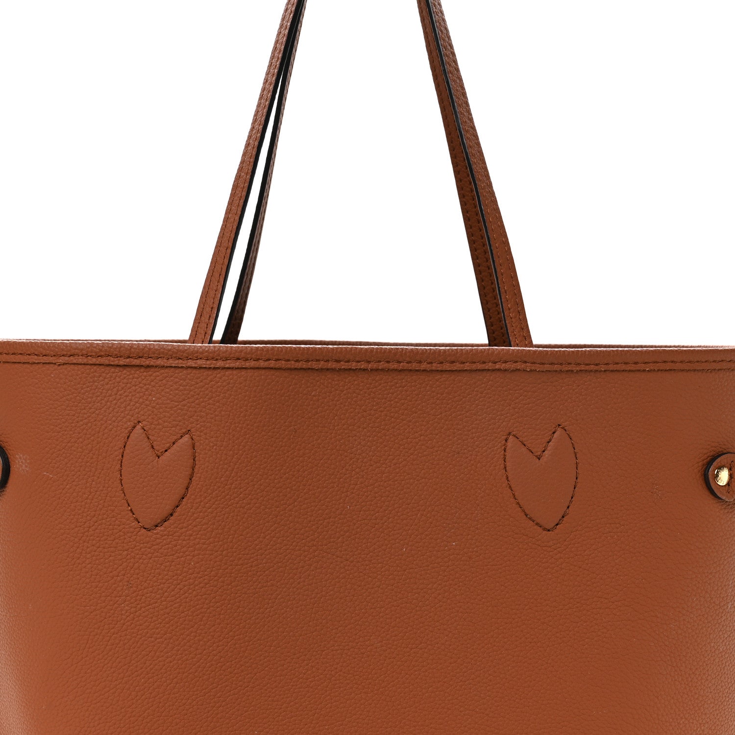 Louis Vuitton Monogram Calfskin Neo Neverfull Inside Out MM Tan