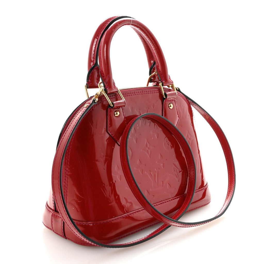Louis Vuitton Vernis Alma BB Rose Indien