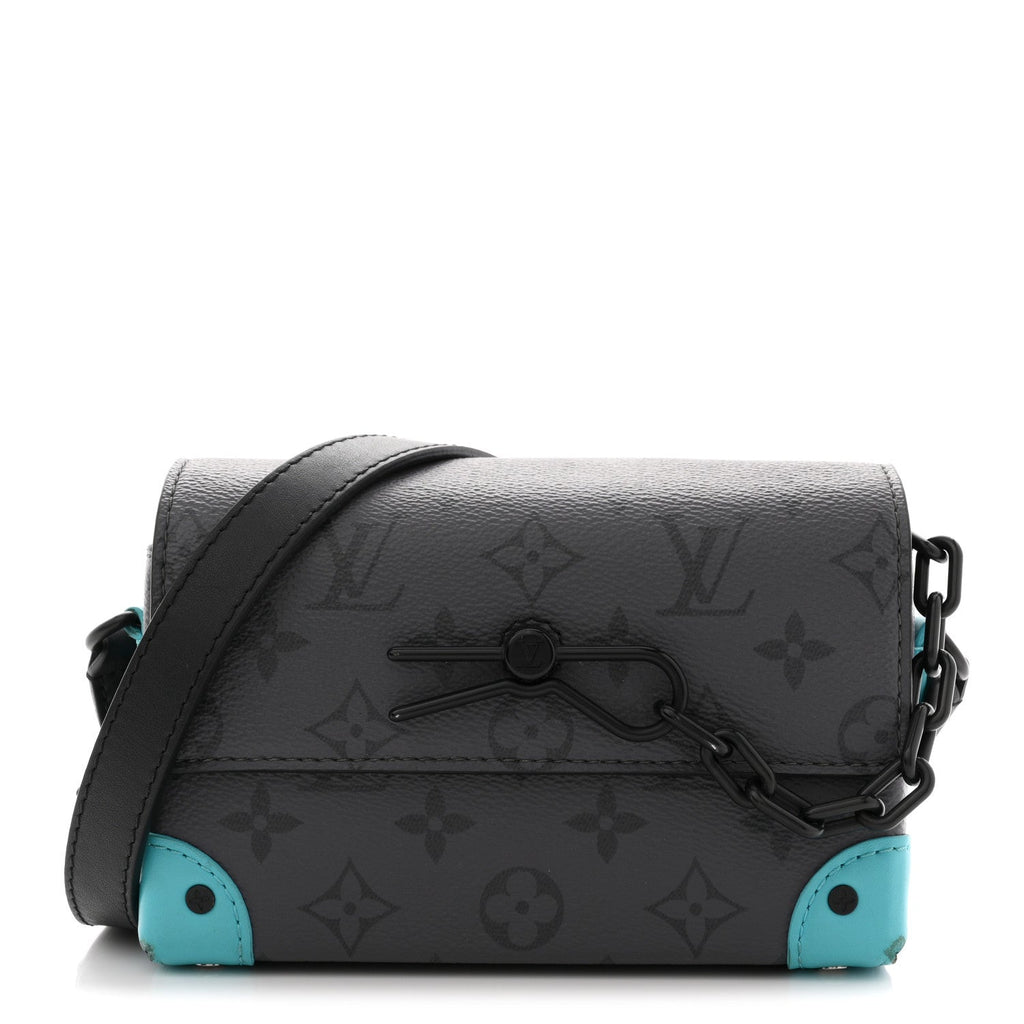Louis Vuitton Reverse Monogram Eclipse Steamer Wearable Wallet Turquoise