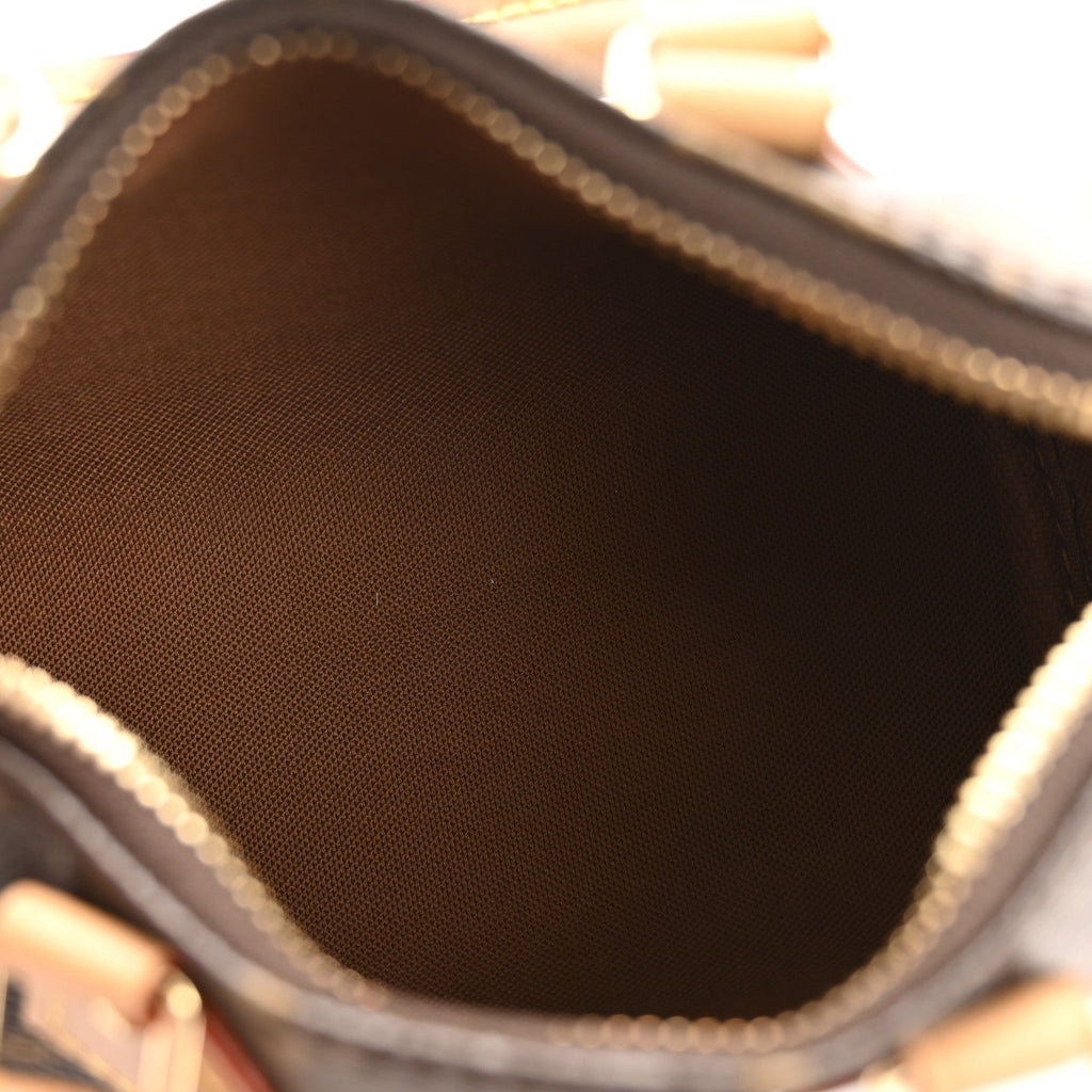 Louis Vuitton Monogram Nano Speedy Bandouliere