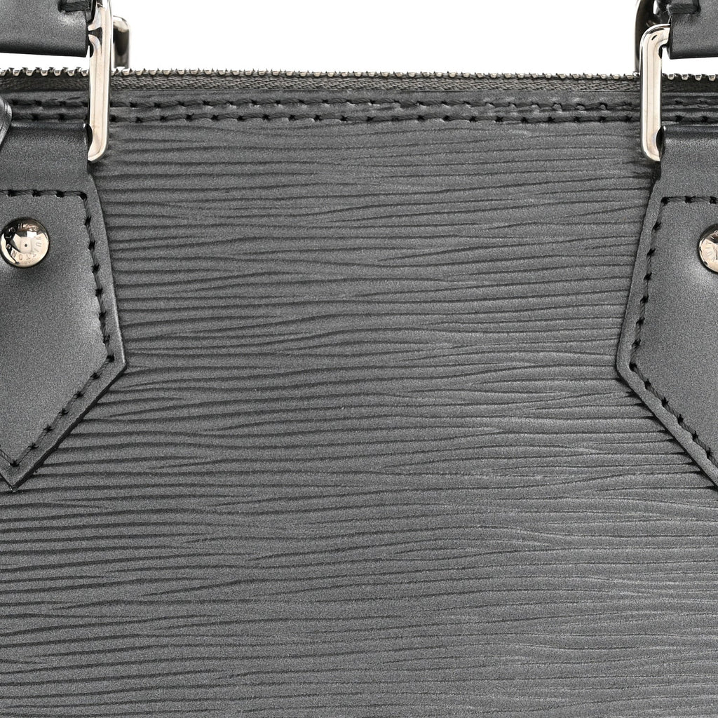 Louis Vuitton Epi Alma PM Anthracite Nacre