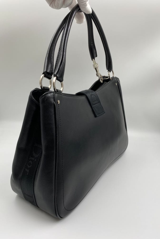 Christian Dior bag with Swarovski clip