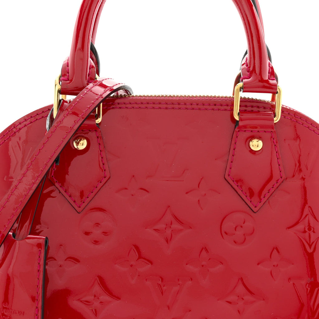 Louis Vuitton Vernis Alma BB Rose Indien