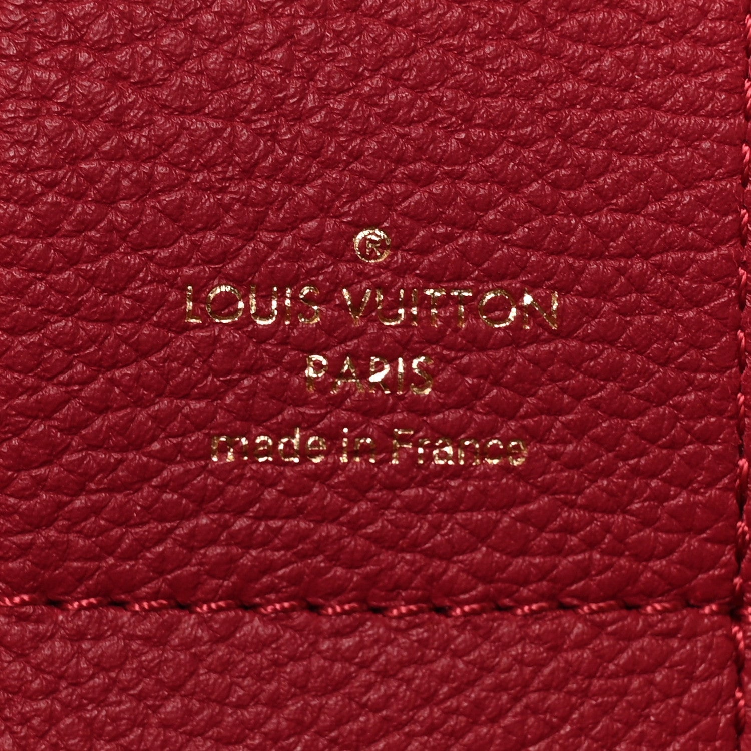 Louis Vuitton Damier Ebene LV Riverside Lie De Vin