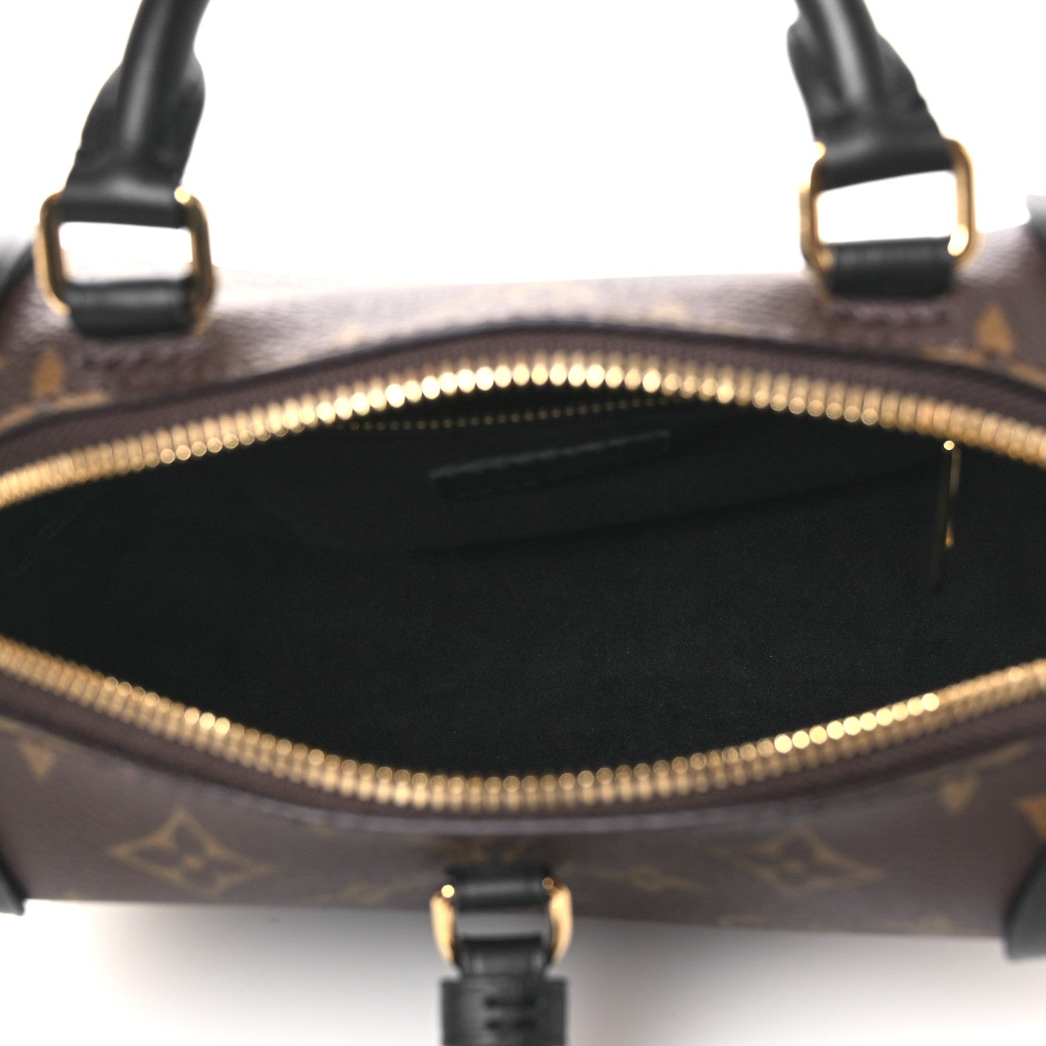 Louis Vuitton Monogram Petite Malle Souple Black
