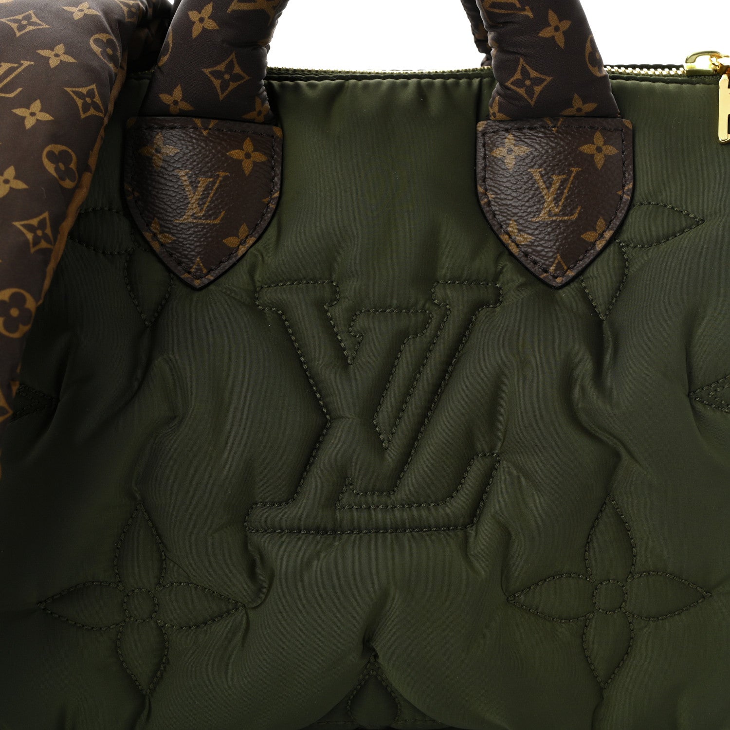 Louis Vuitton Econyl Mini Monogram Pillow Speedy Bandouliere 25 Khaki