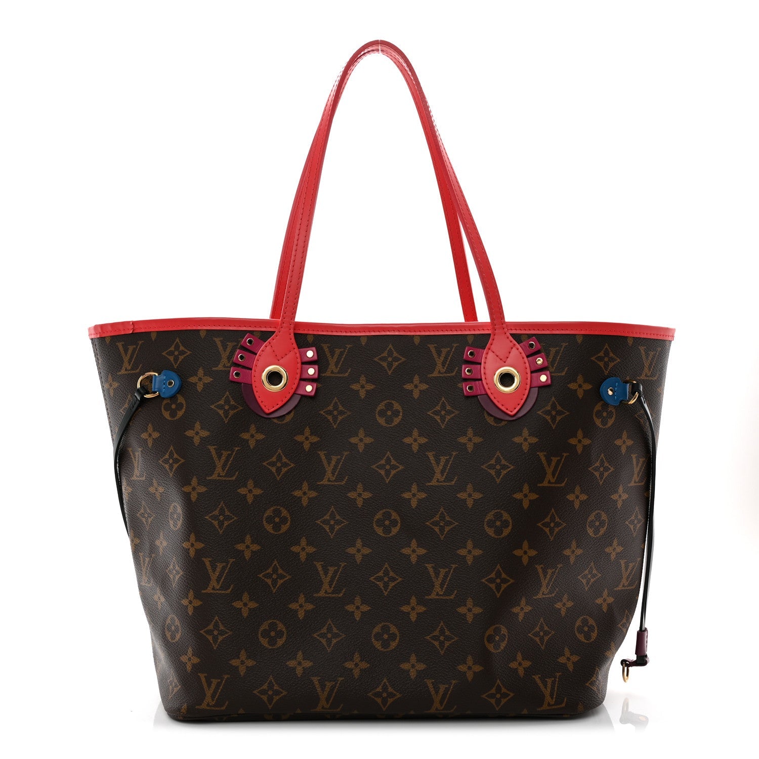 Louis Vuitton Monogram Totem Neo Neverfull MM Flamingo