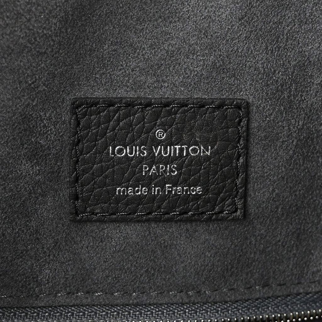 Louis Vuitton Mahina Why Knot MM Black