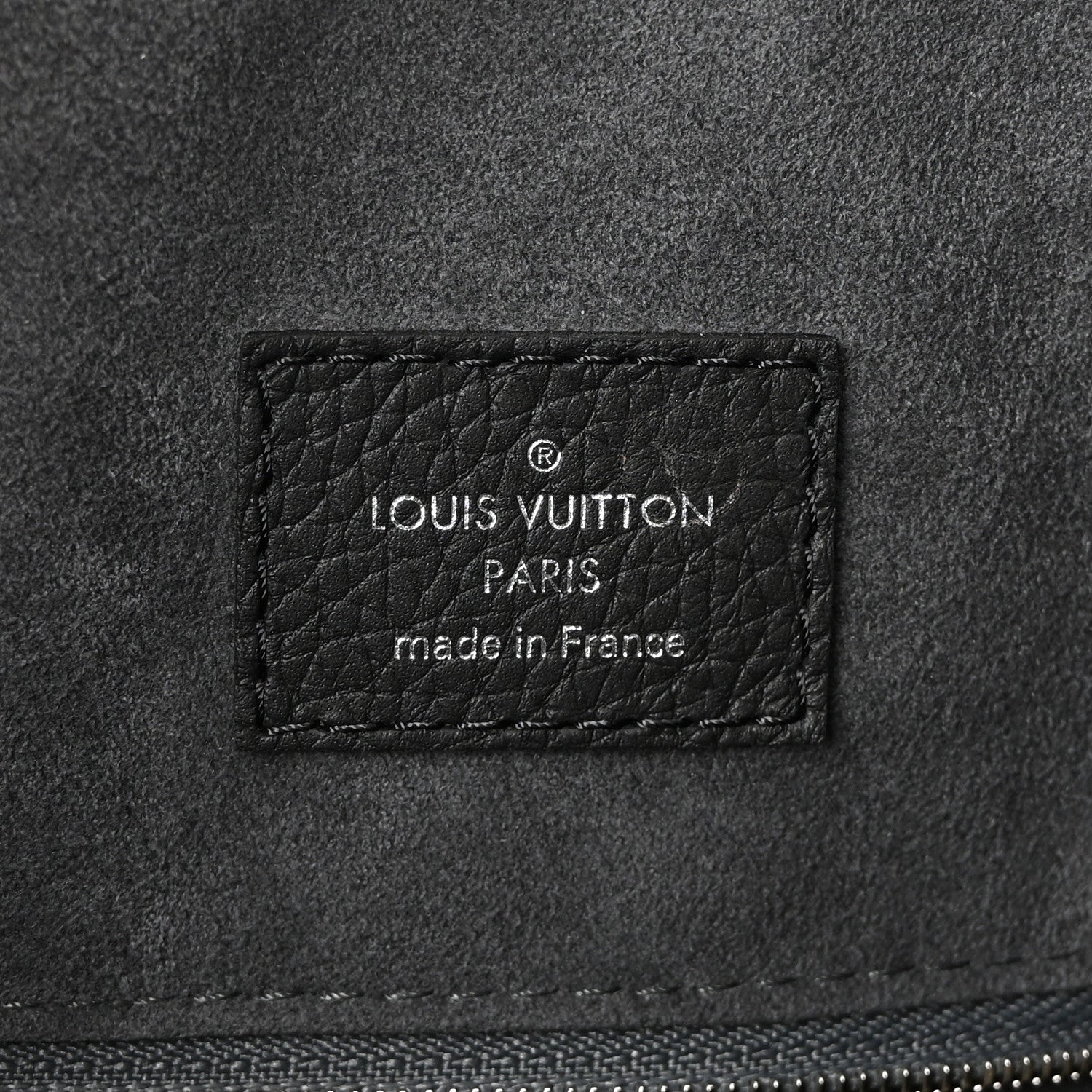 Louis Vuitton Mahina Why Knot MM Black