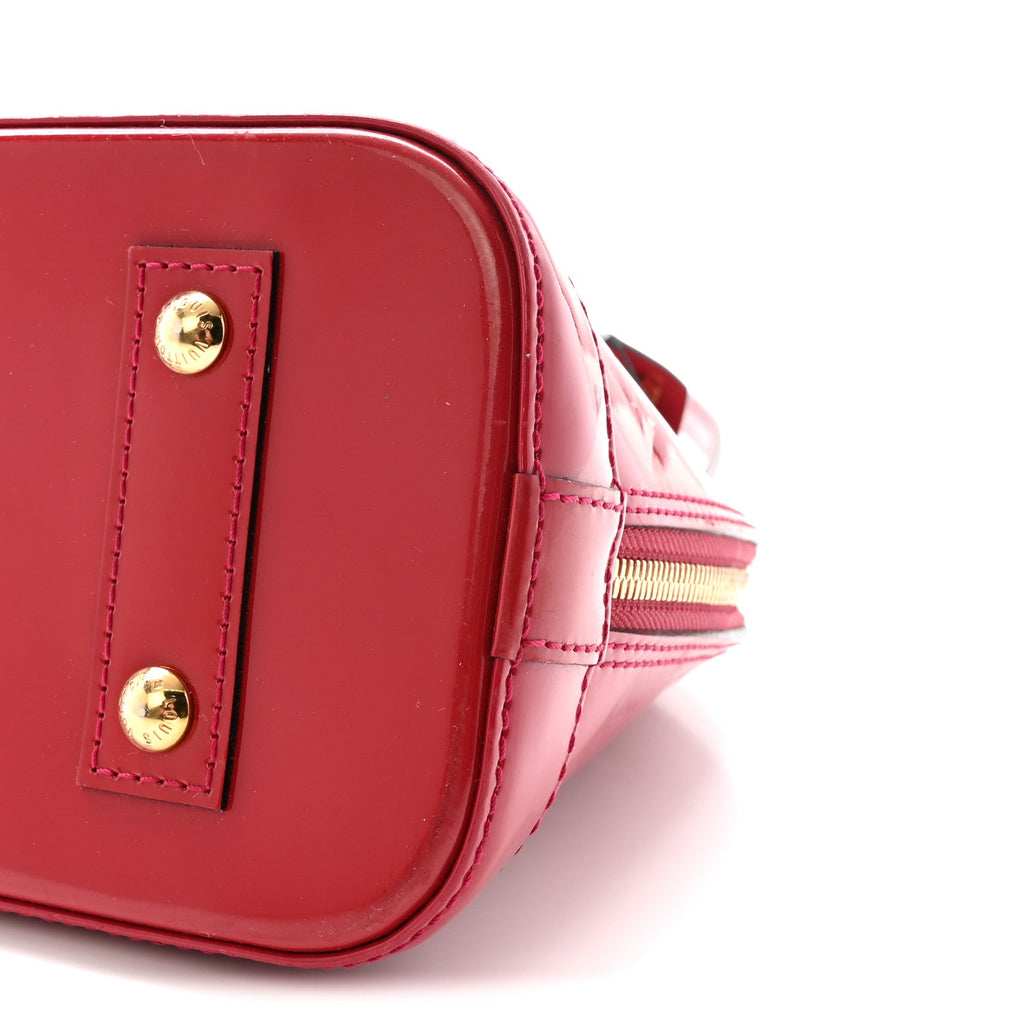 Louis Vuitton Vernis Alma BB Rose Indien