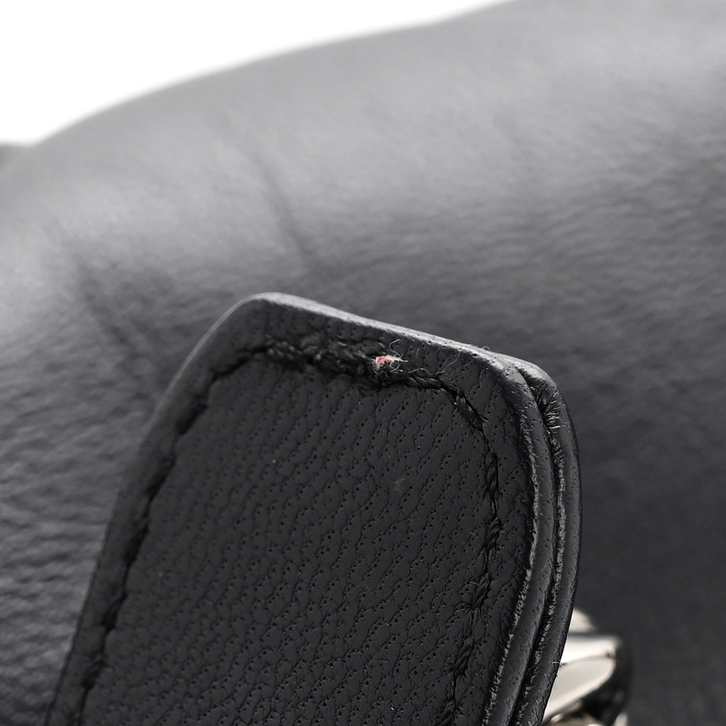 Chanel Goatskin Quilted Medium Chanel 19 Flap Navy Blue