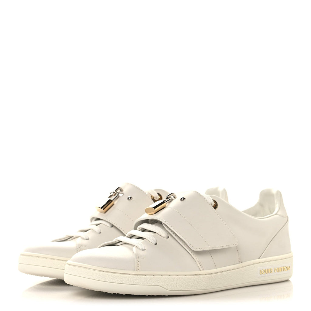 Louis Vuitton Calfskin Front Row Sneaker 36.5 White
