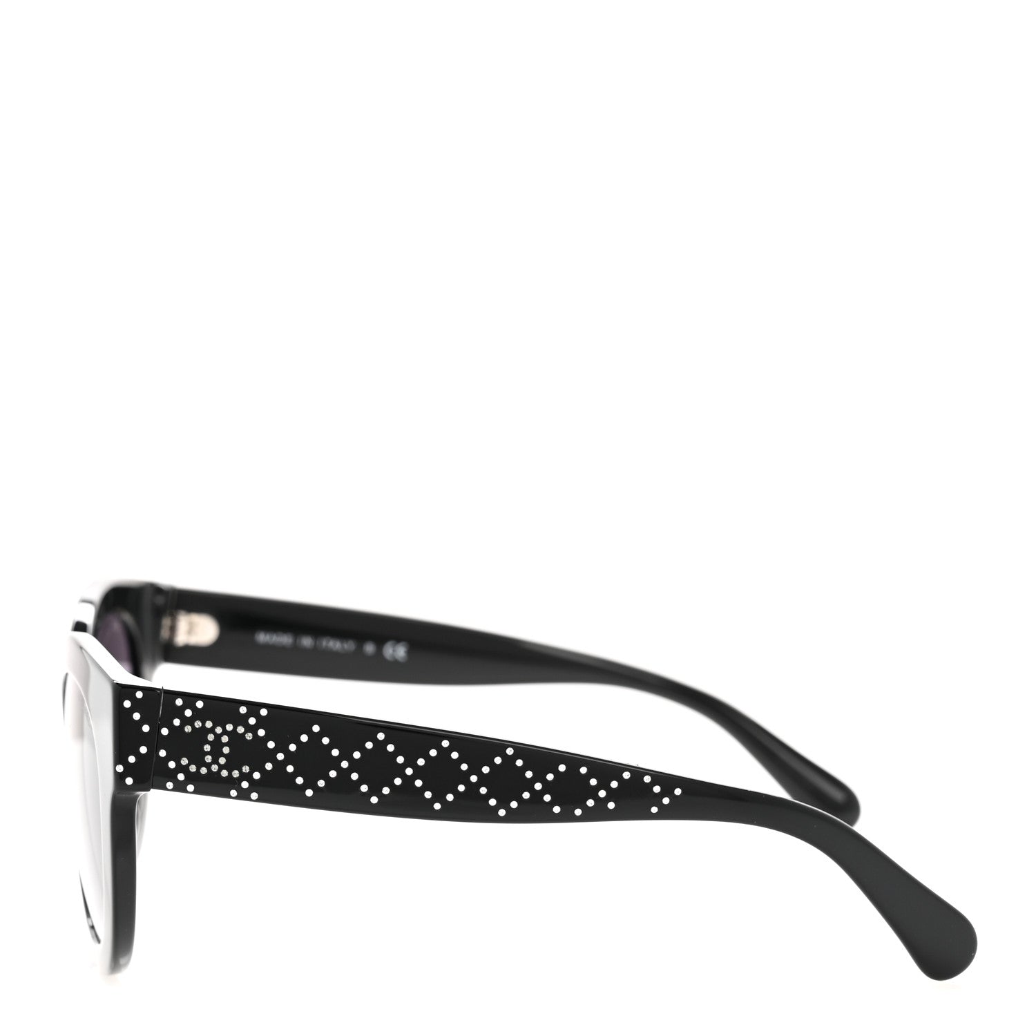 Crystal CC Sunglasses 5420-B-A Black
