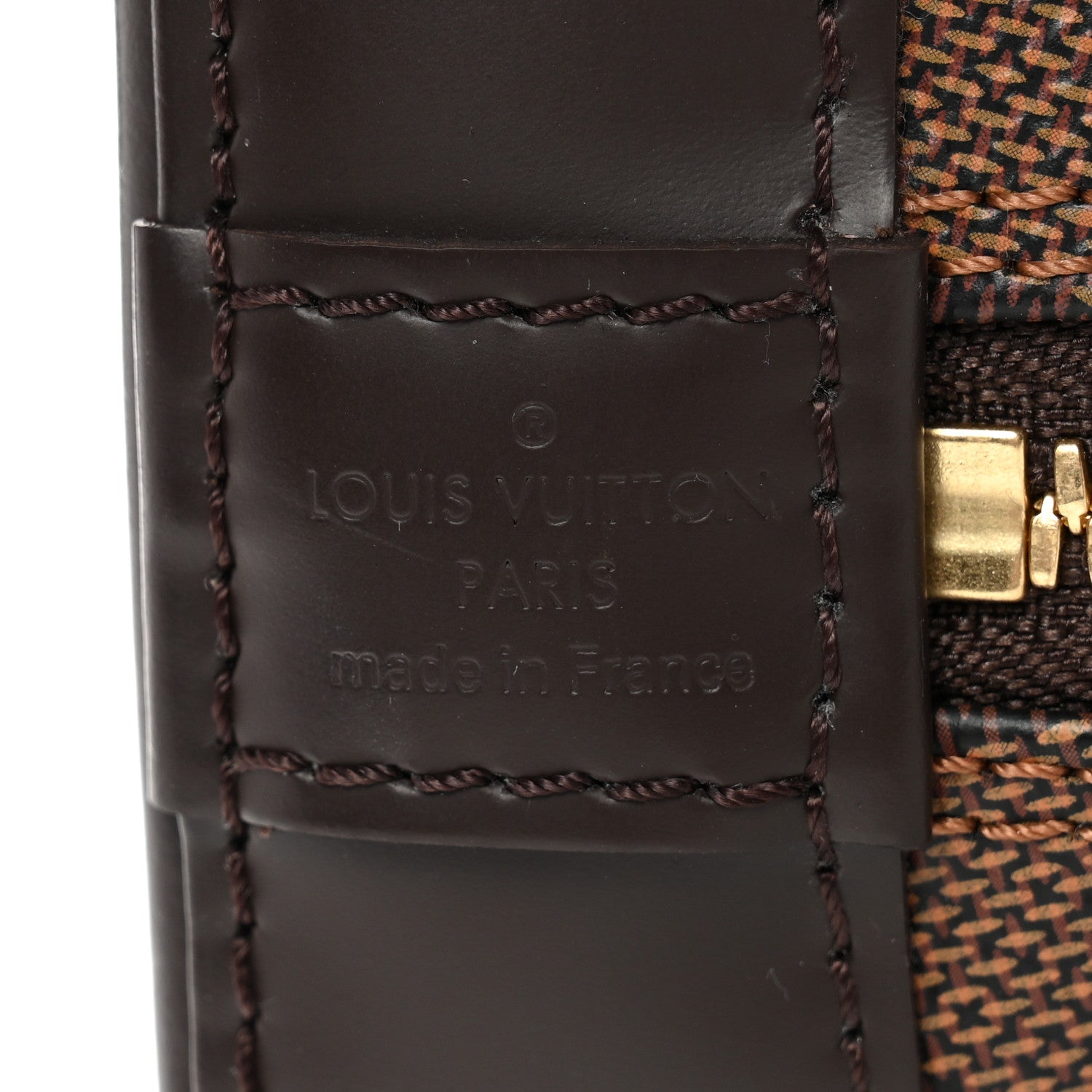 Louis Vuitton Damier Ebene Alma BB