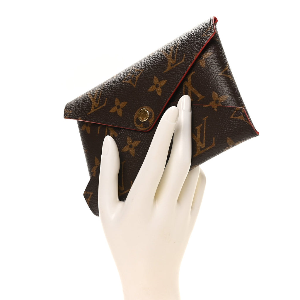 Louis Vuitton Monogram Medium Kirigami Pochette Insert Coquelicot
