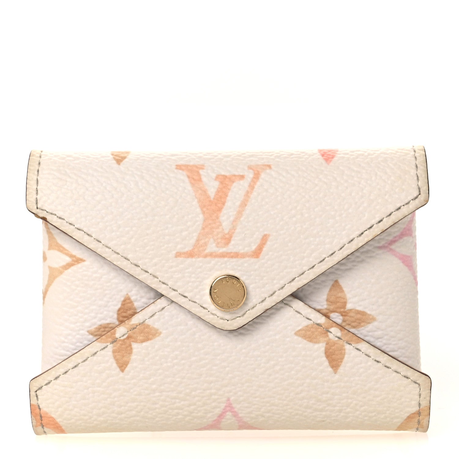 Louis Vuitton Monogram Resort Small Kirigami Pochette Insert White Beige