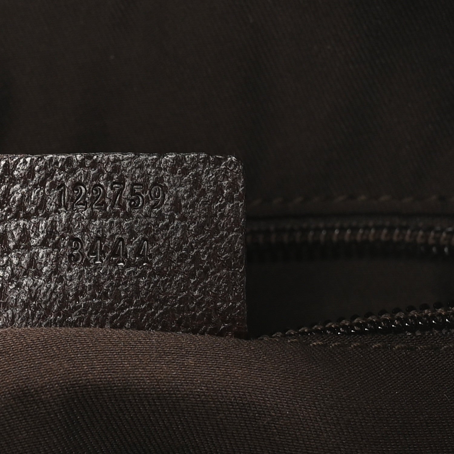 Gucci Monogram Messenger Bag Brown