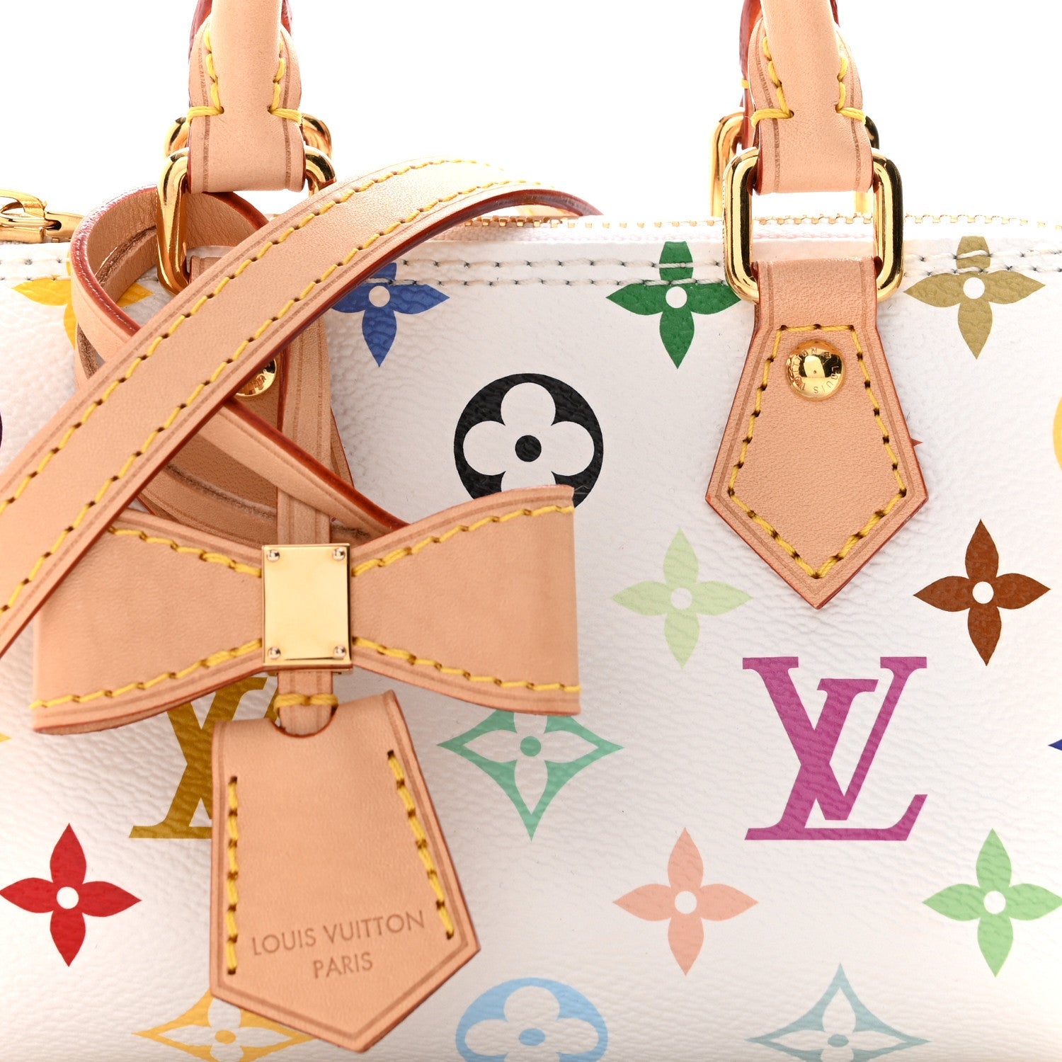 Louis Vuitton LV X TM Monogram Multicolor Nano Speedy White
