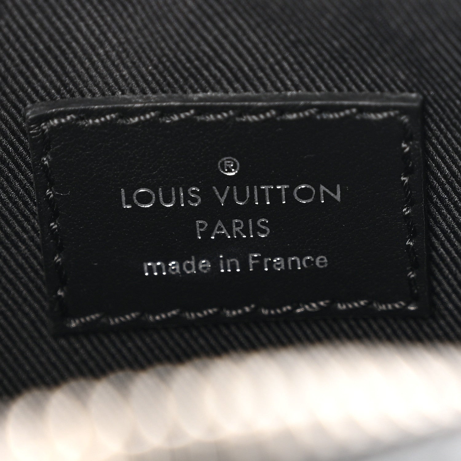 Louis Vuitton Reverse Monogram Eclipse Keepall XS Black