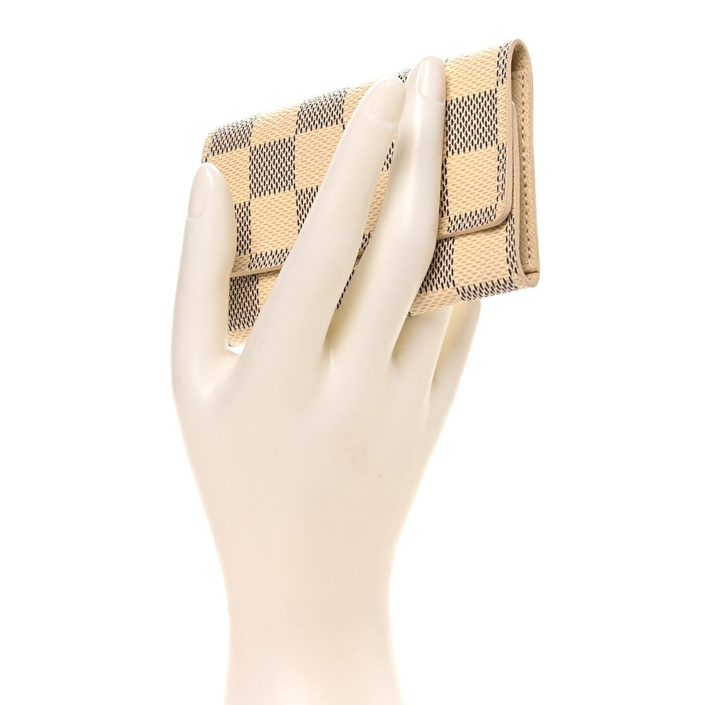 Louis Vuitton Damier Azur Multicles 6 Key Holder