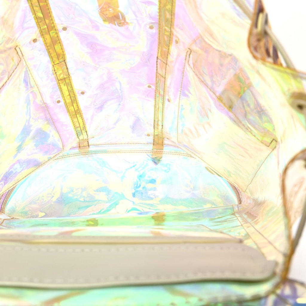 Louis Vuitton PVC Monogram Christopher Backpack GM Iridescent Prism