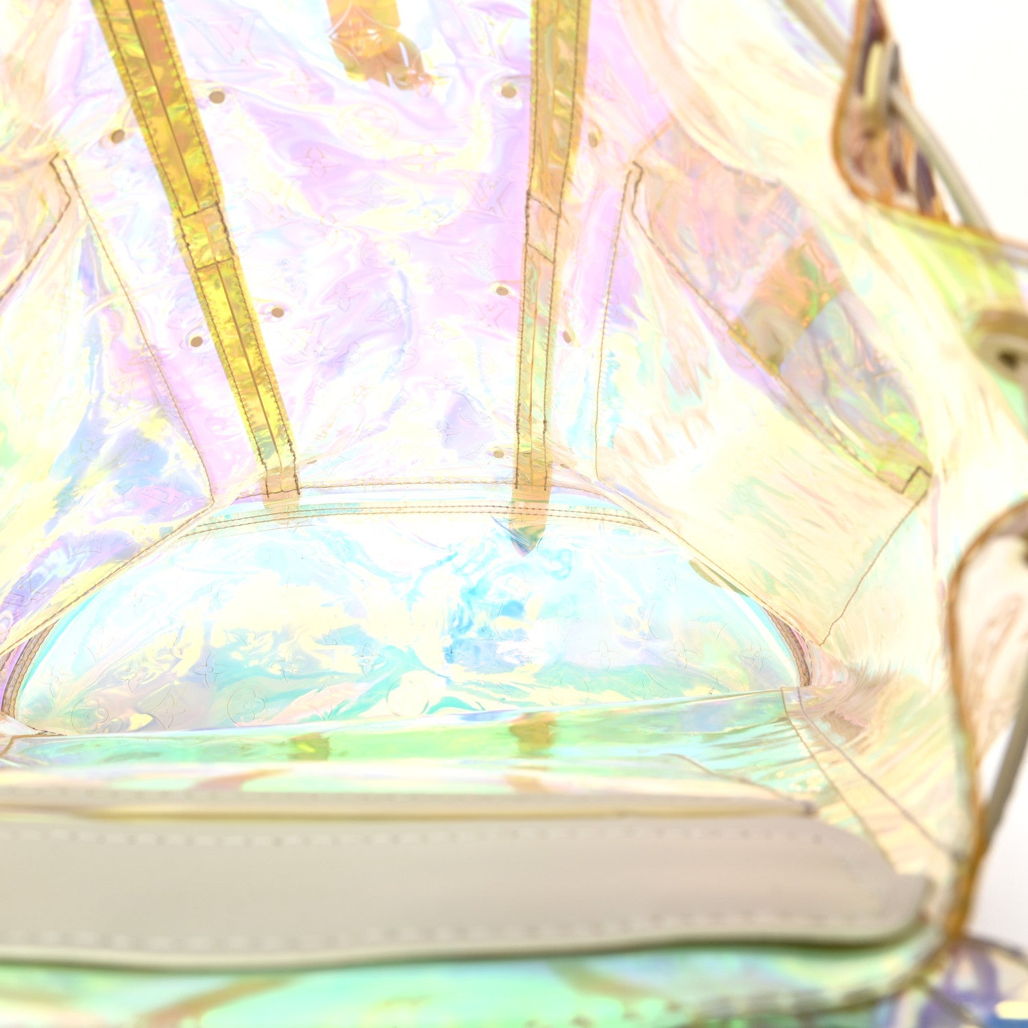 Louis Vuitton PVC Monogram Christopher Backpack GM Iridescent Prism