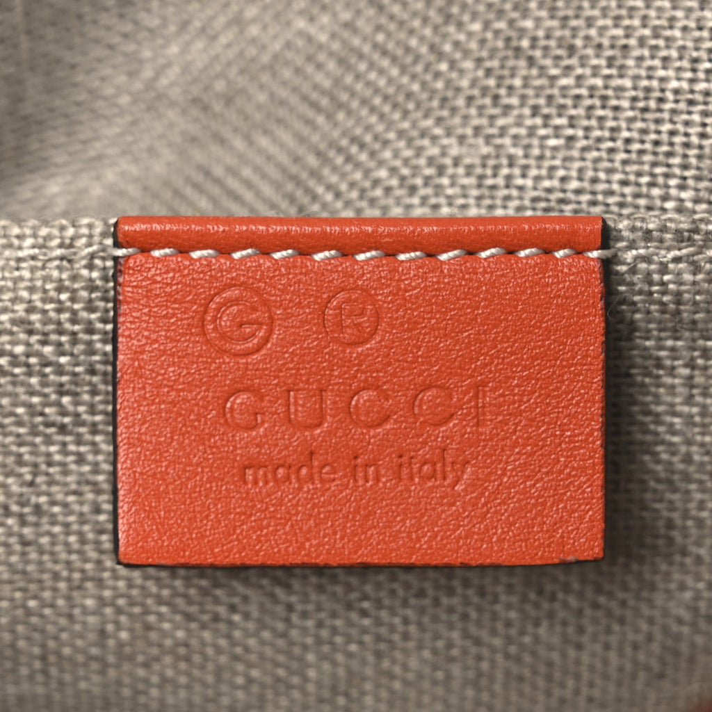 Gucci Microguccissima Mini Dome Bag Sun Orange