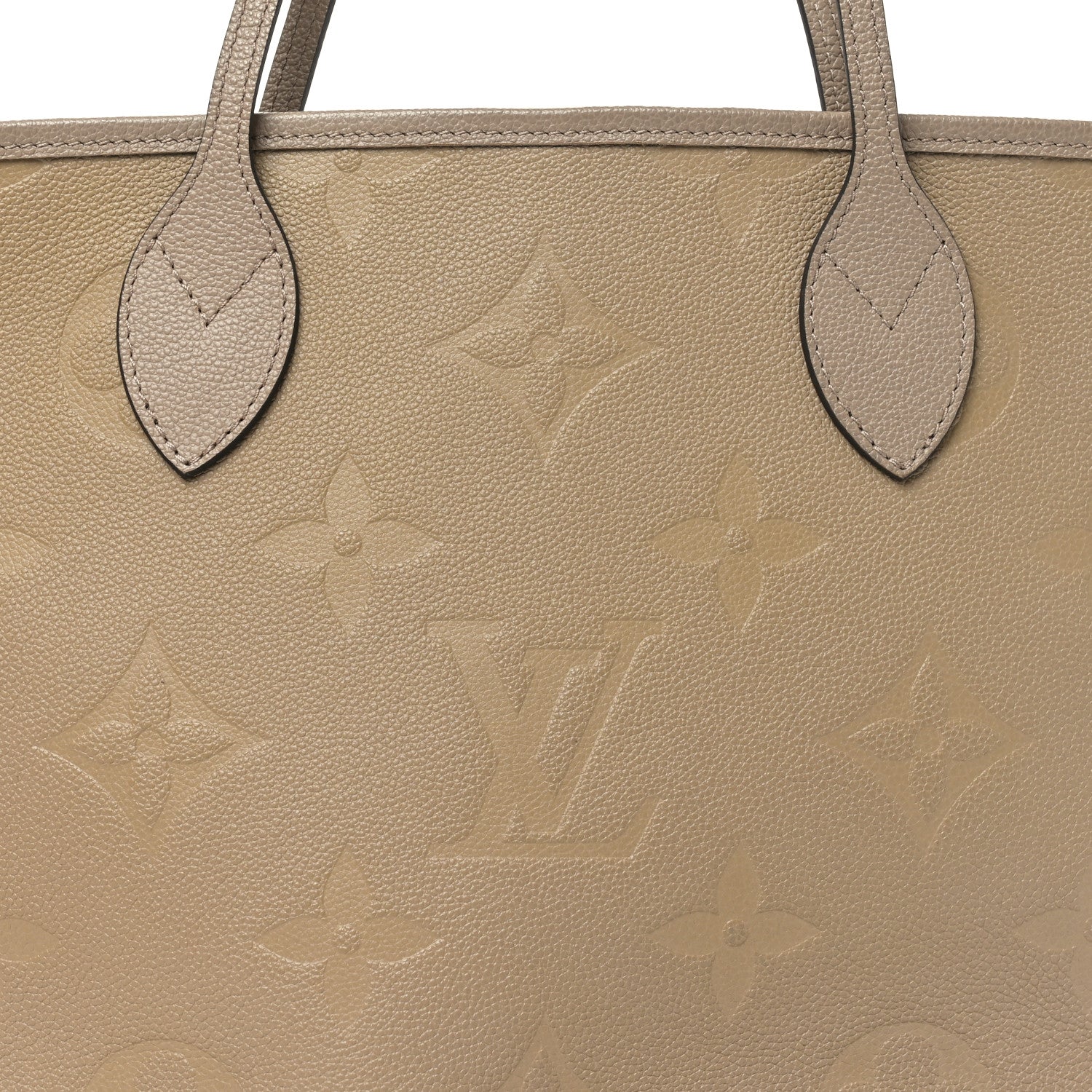 Louis Vuitton Empreinte Monogram Giant Neverfull MM Tourterelle