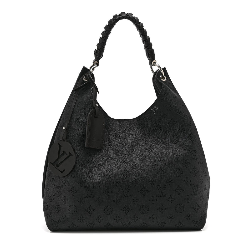Louis Vuitton Mahina Carmel Hobo Black