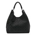 Louis Vuitton Mahina Carmel Hobo Black