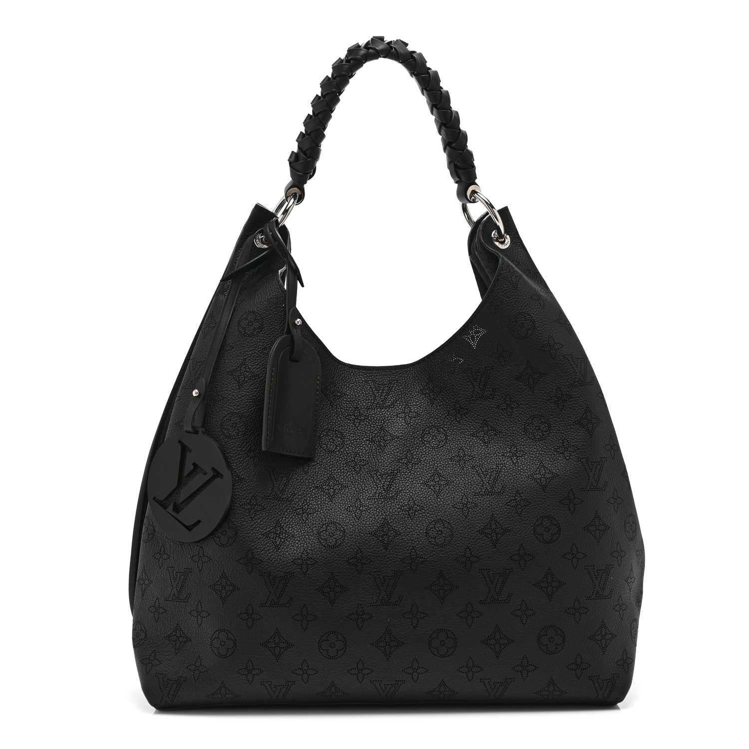 Louis Vuitton Mahina Carmel Hobo Black