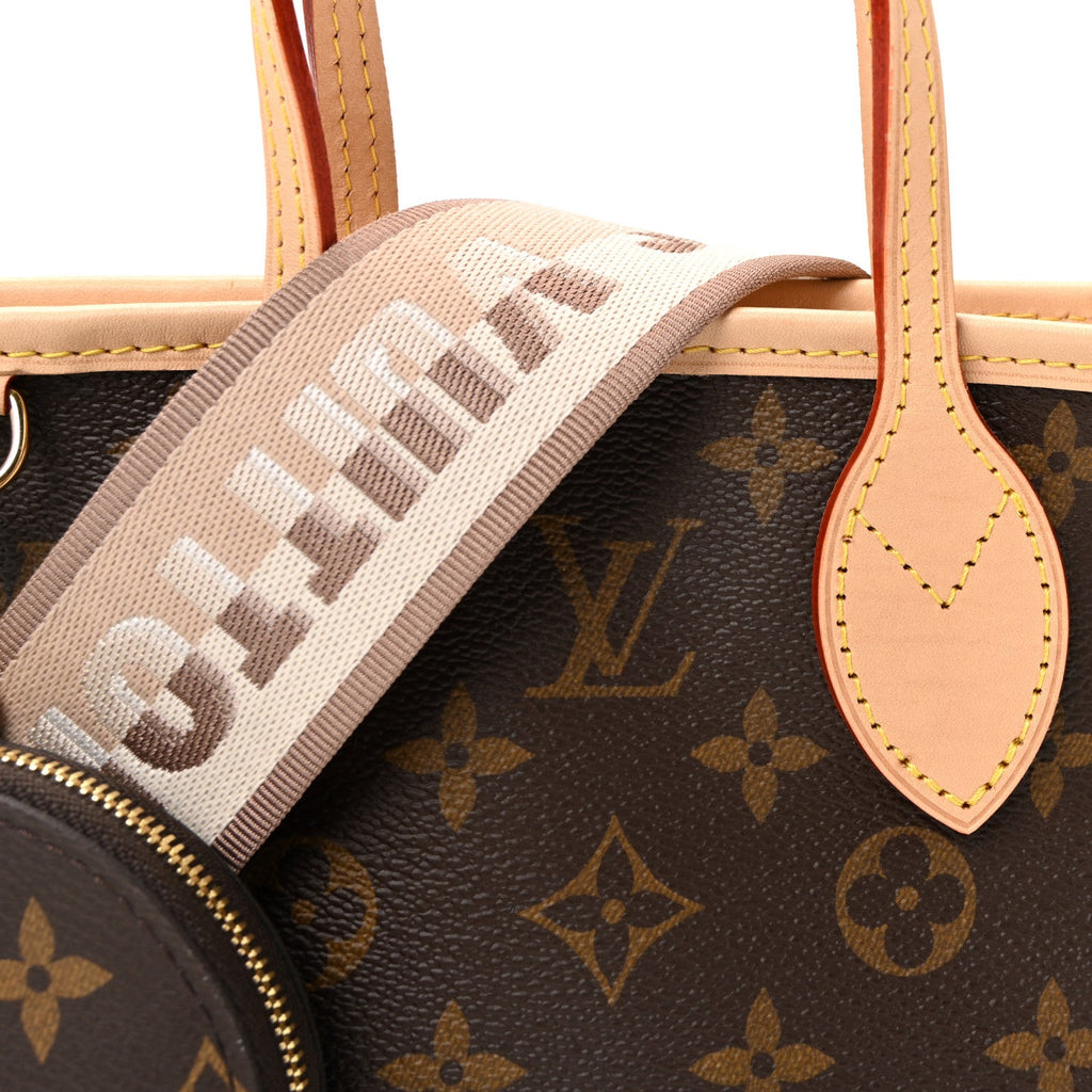 Louis Vuitton Monogram Neverfull BB Beige