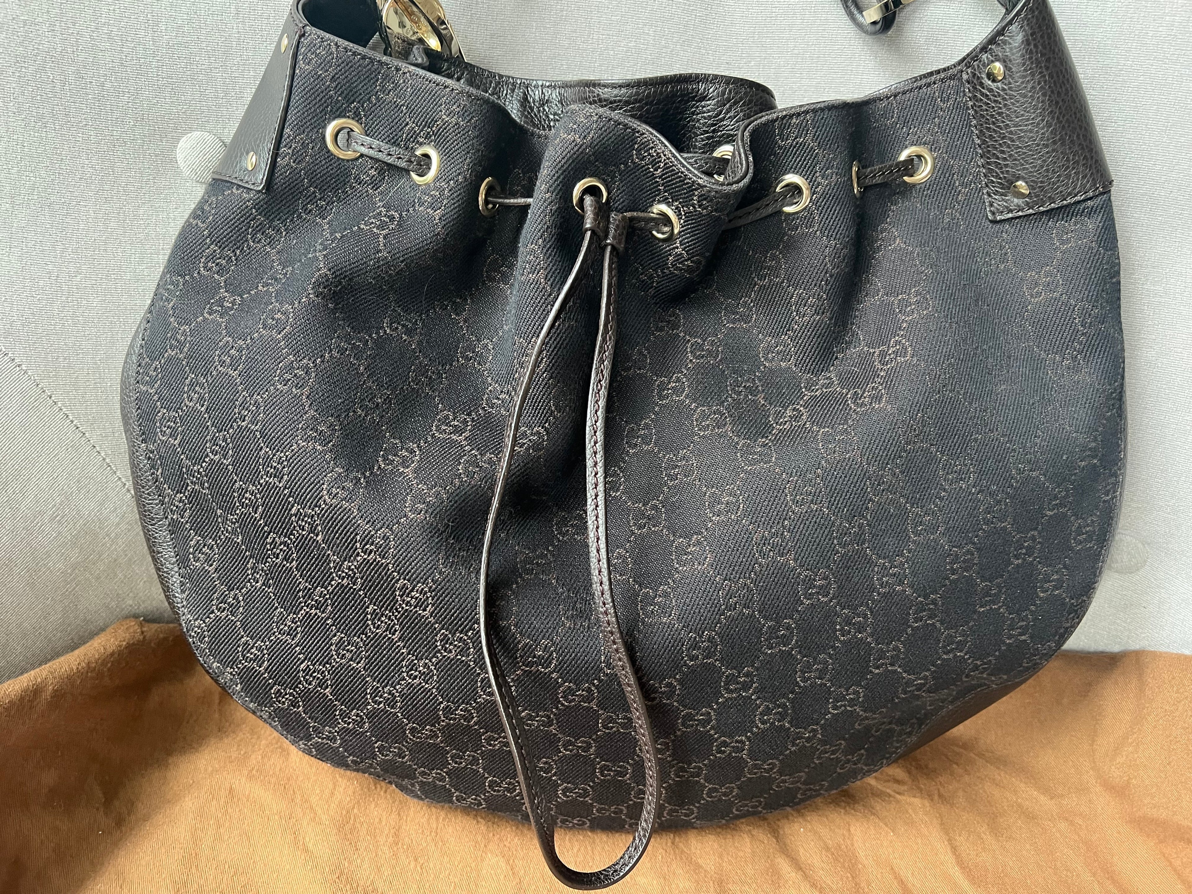 Gucci GG Monogram Canvas Hobo