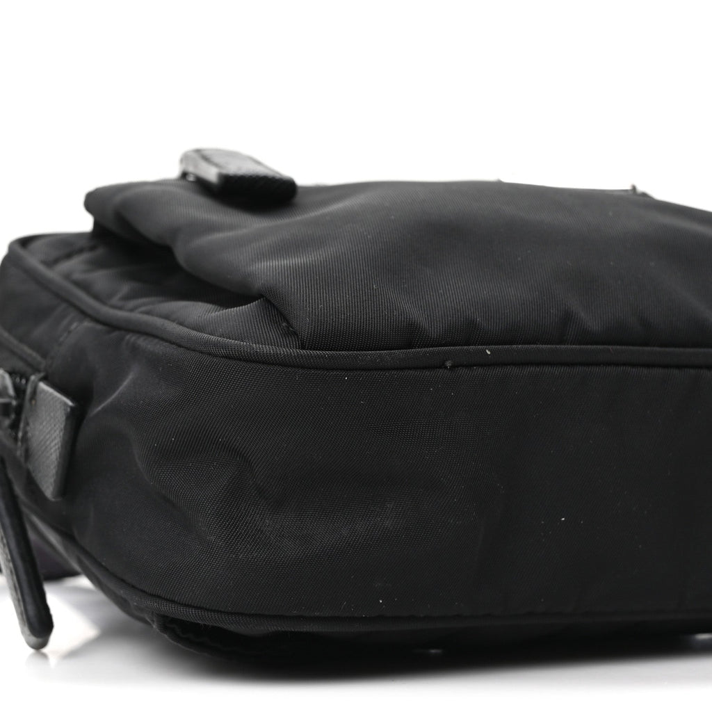 Prada Tessuto Nylon Belt Bag Black
