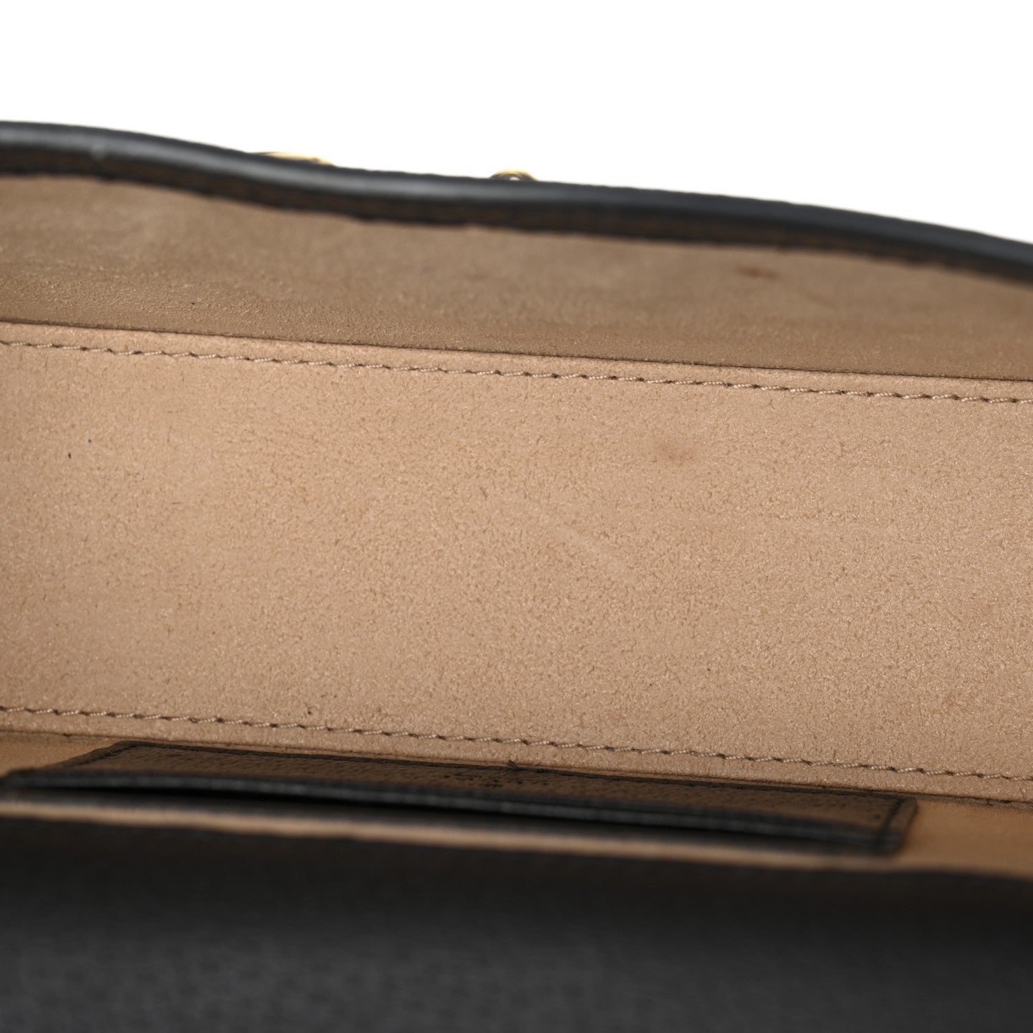 Gucci Calfskin Horsebit 1955 Shoulder Bag Black