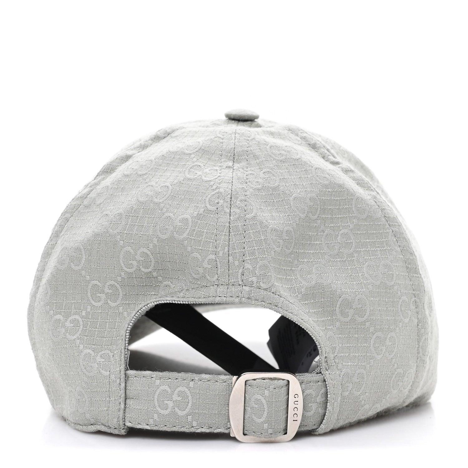 Gucci Monogram Ripstop Baseball Hat L Pale Green