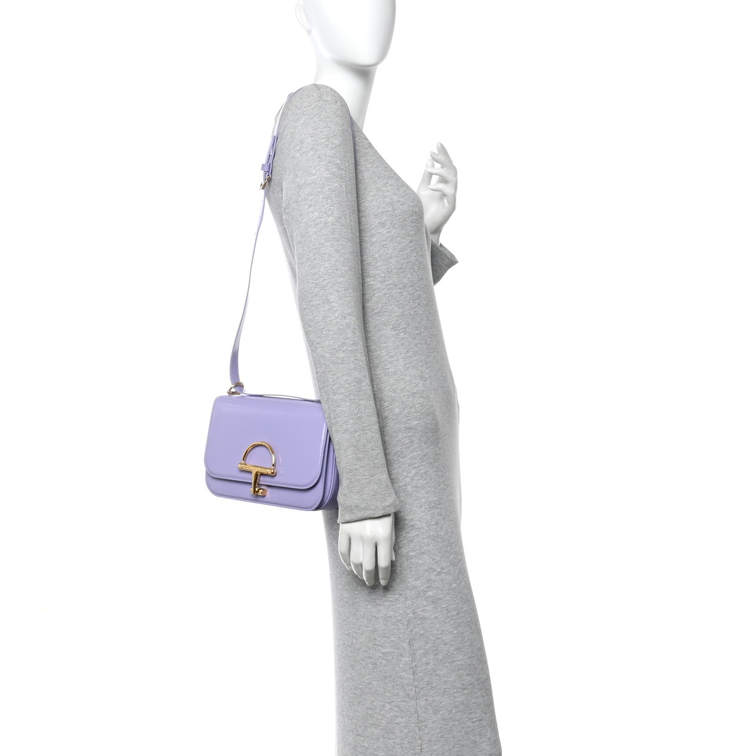 Gucci Spice Lux Nappa Siena Small Shoulder Bag Lapis