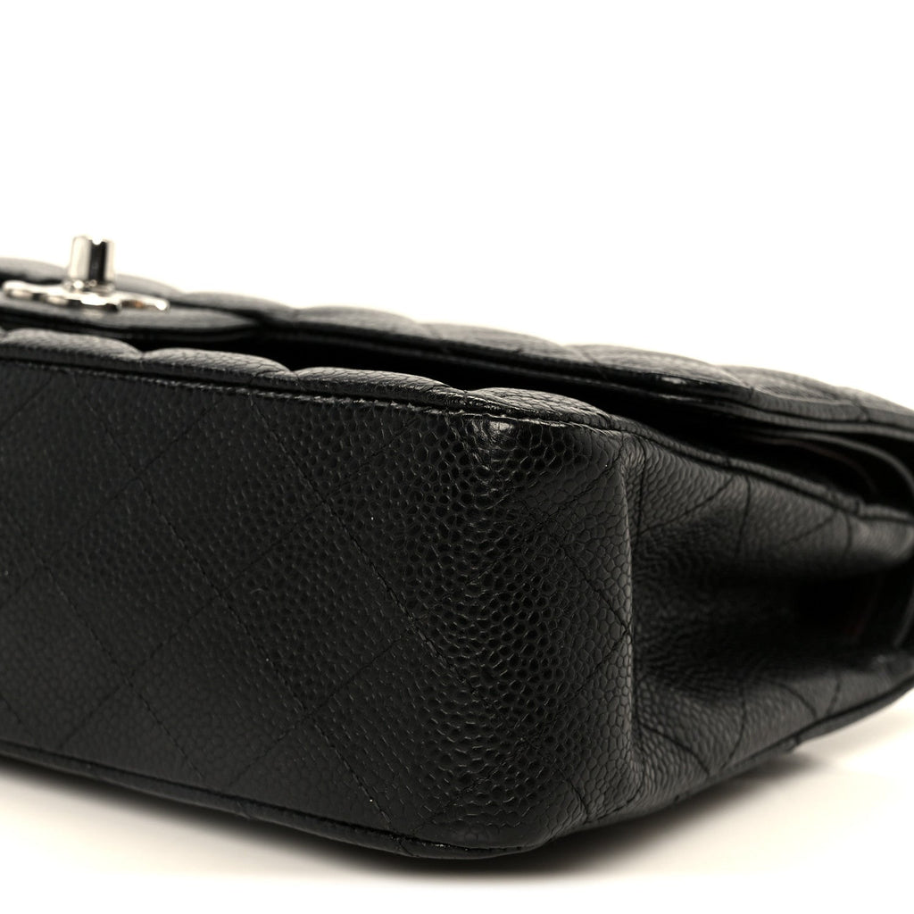 Chanel Caviar Quilted Medium Double Flap Black