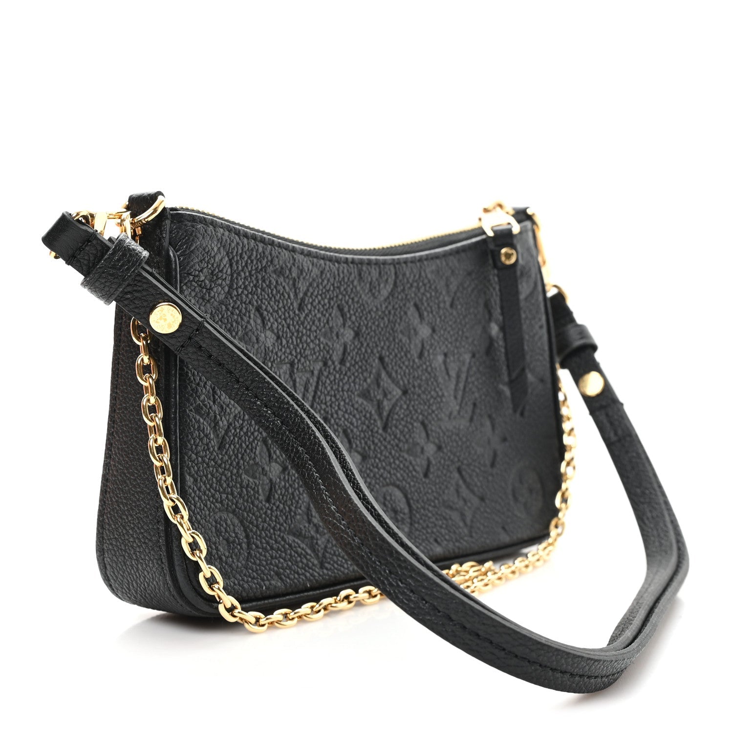 Louis Vuitton Empreinte Easy Pouch On Strap Black