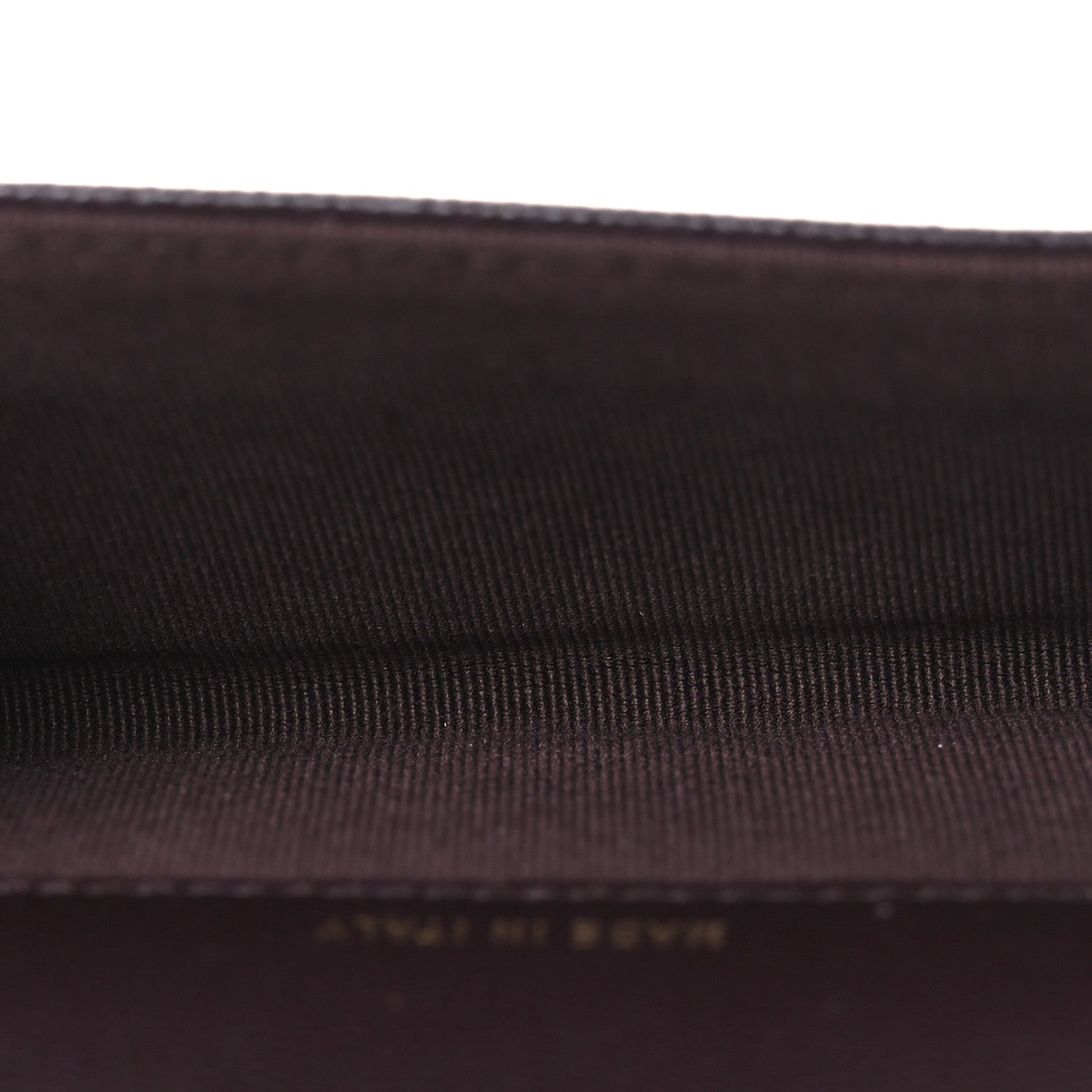 Caviar Quilted Flap Card Holder Wallet Burgundy