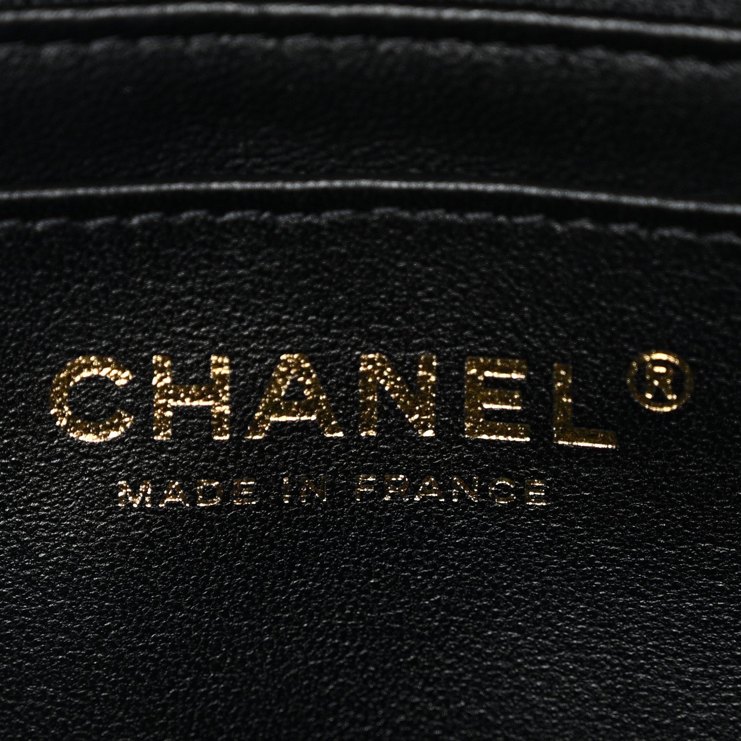 Chanel Lambskin Quilted Mini Top Handle Rectangular Flap Black