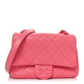 Chanel Caviar Quilted Mini Incognito Square Flap Pink